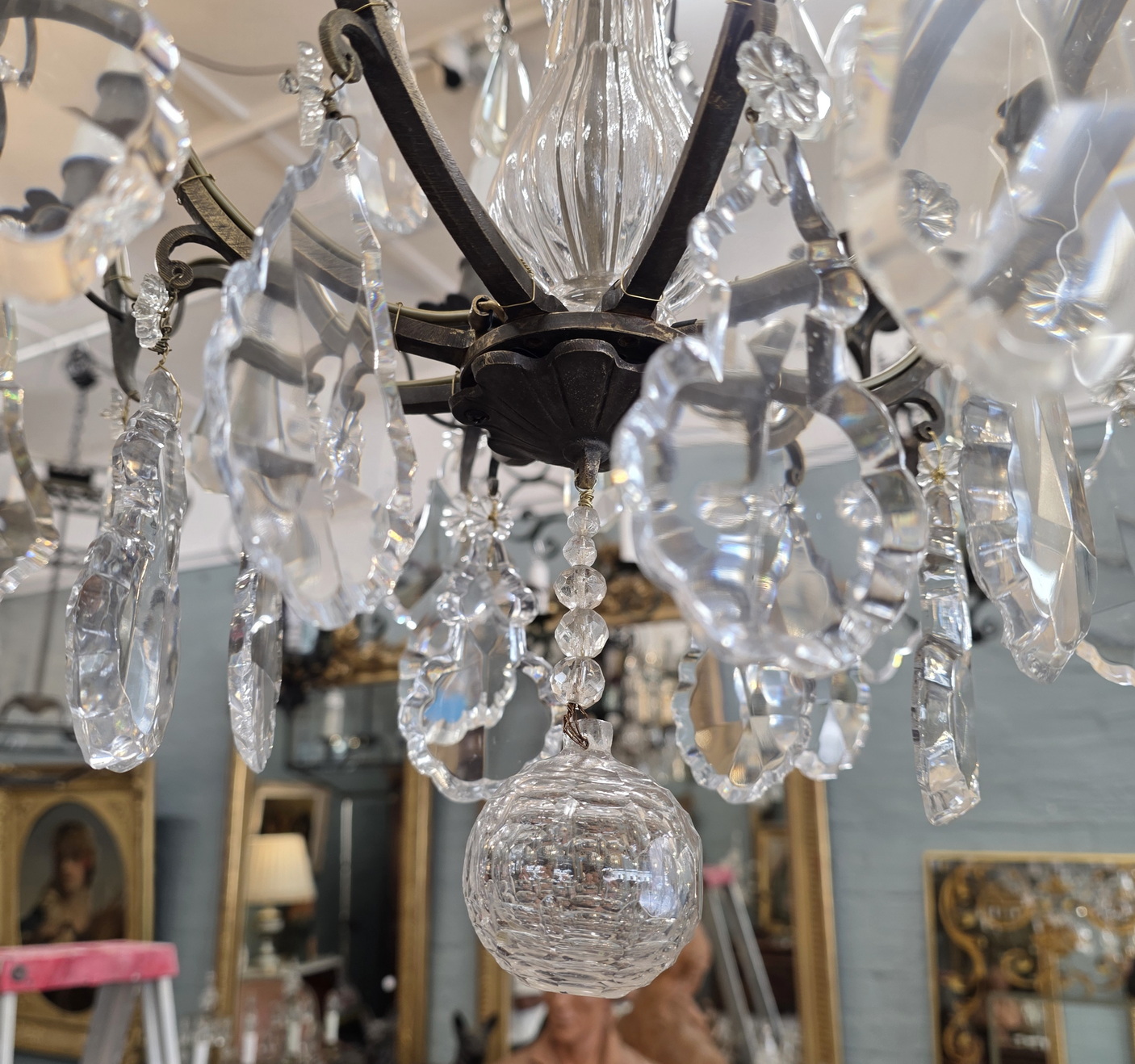 A Parisian Salon Chandelier A Parisian Salon Chandelier